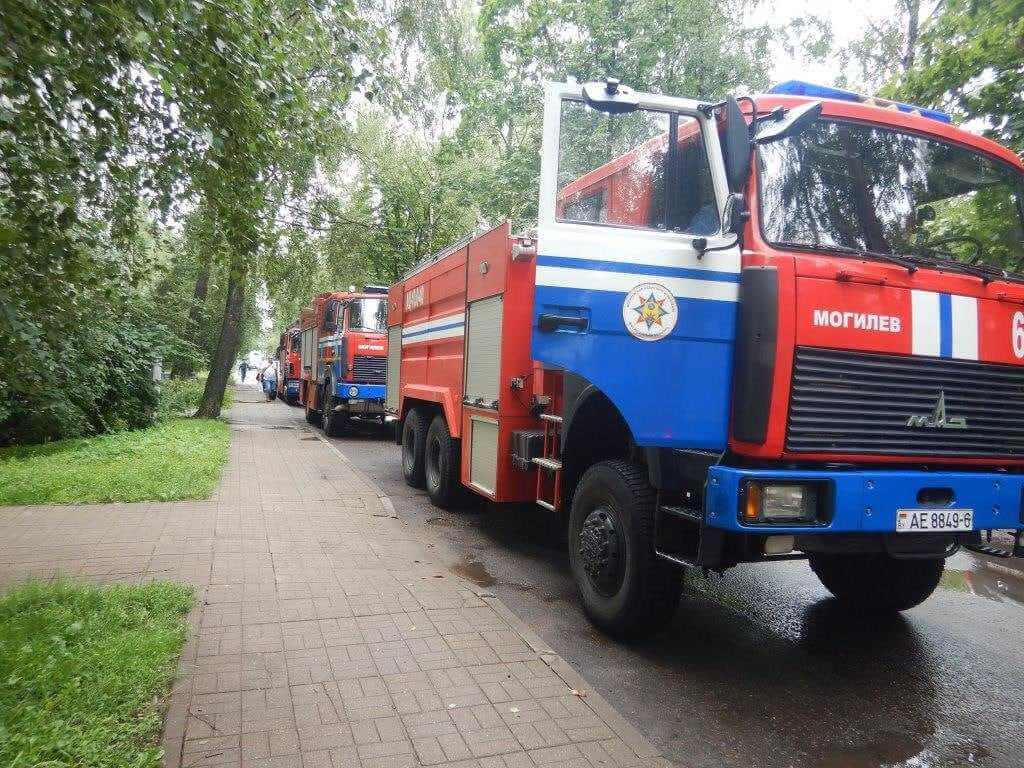 26 июля в Могилеве спасли пенсионерку на пожаре