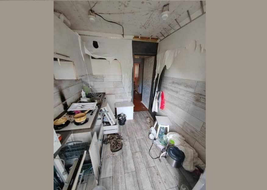 В Могилеве тушили квартиру на пер. 4-м Мечникова