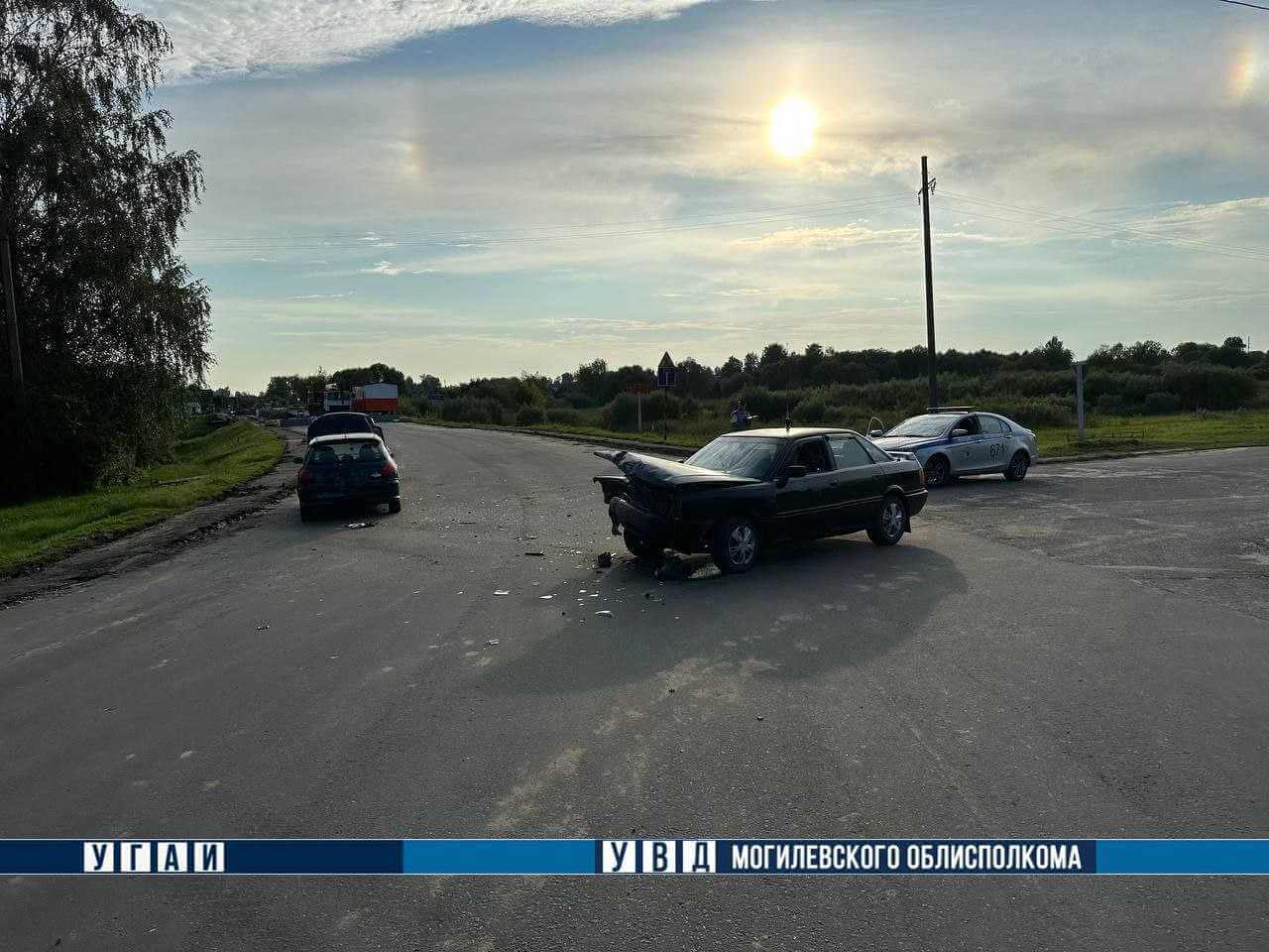 В Хотимске 15-летния пассажирка травмирована в ДТП