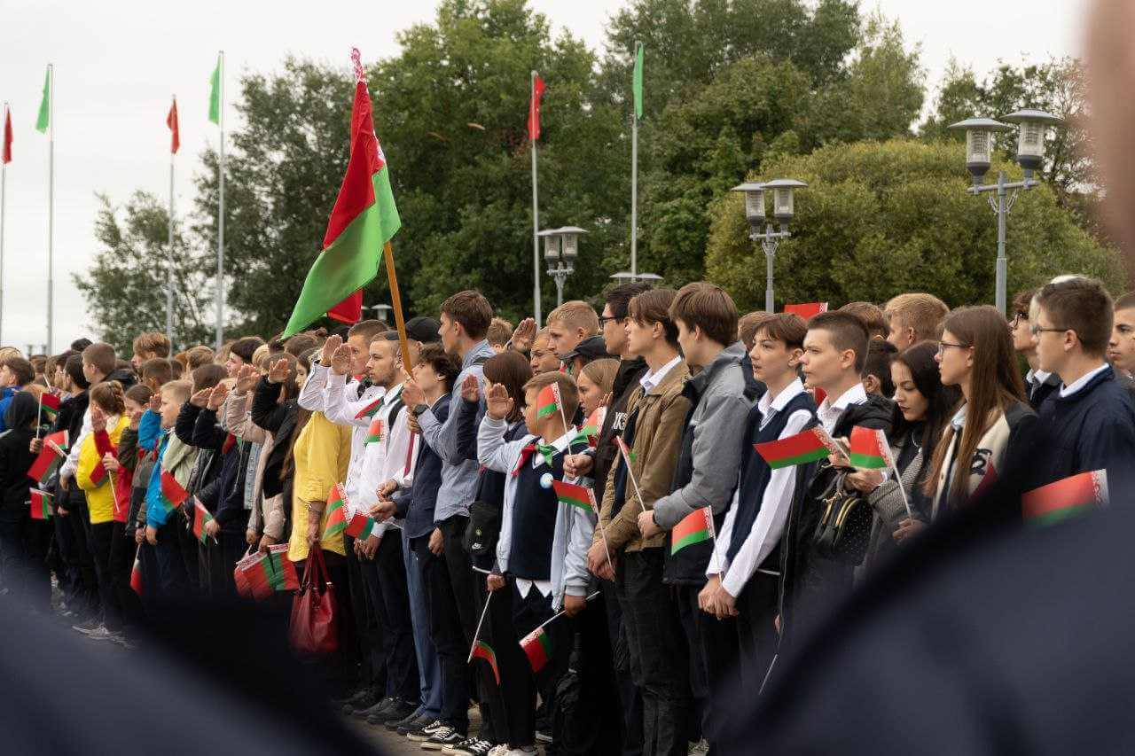 В Могилеве прошел митинг, посвященный Дню народного единства