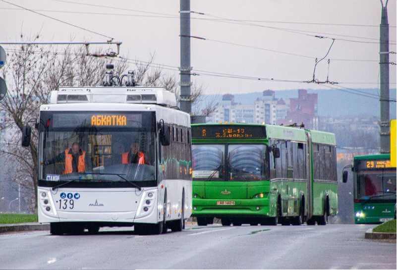 В Могилеве отменят движение нескольких троллейбусов