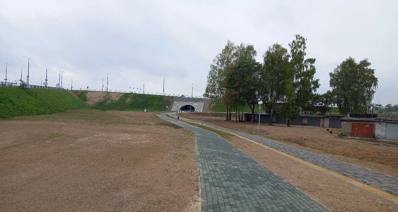 Самый длинный пешеходный тоннель Могилева - 76 метров
