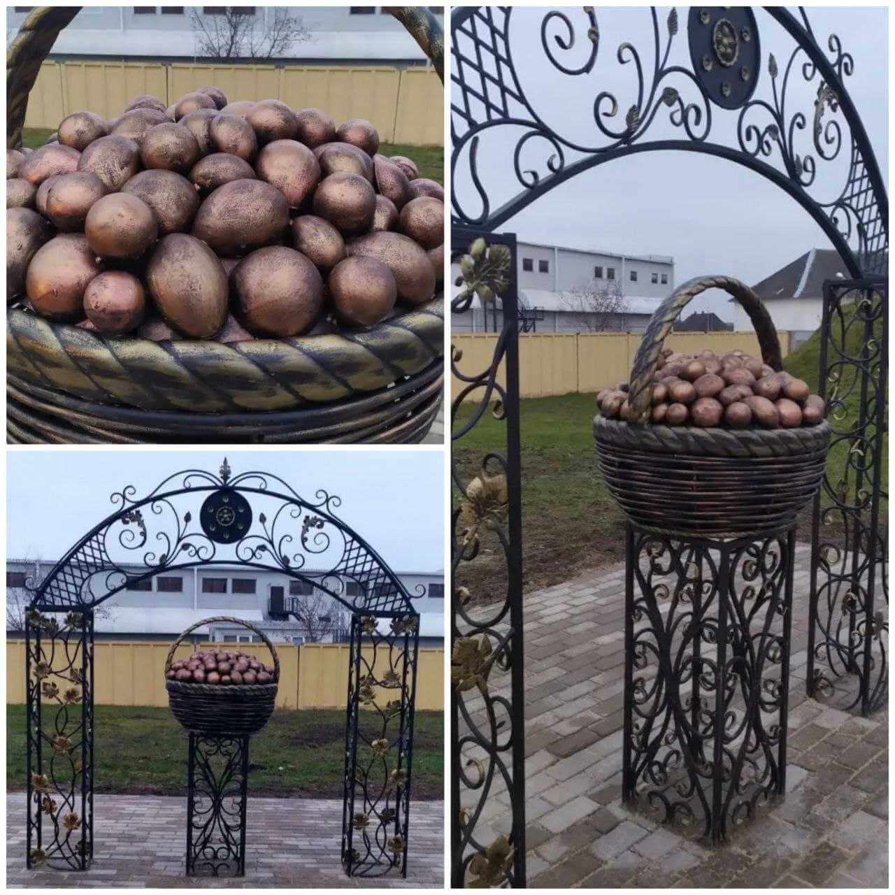 На Могилевщине появился памятник картошке