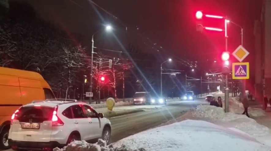 В Могилеве обновили светофоры по улицам Королева и Первомайской