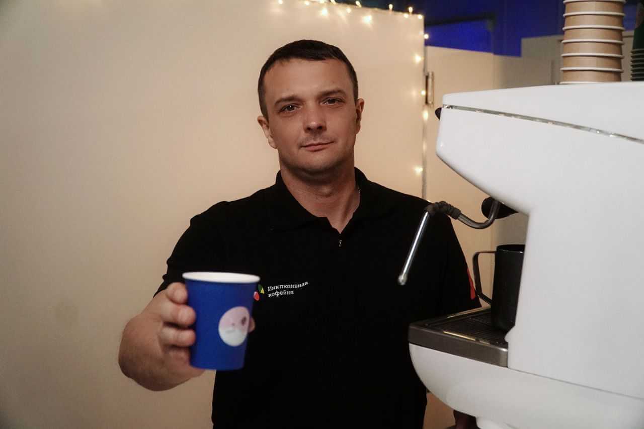 В Могилеве открылась первая «Инклюзивная кофейня» сети А1