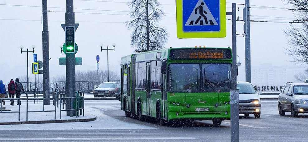 Стало известно расписание автобусов в Могилеве в новогоднюю ночь