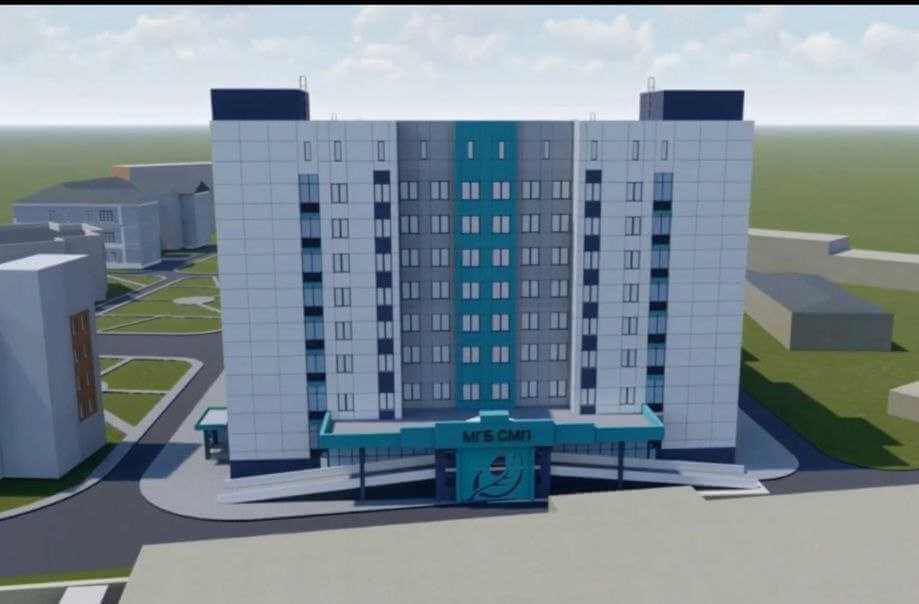 В этом году завершится строительство нового корпуса Могилевской горбольницы скорой медицинской помощи