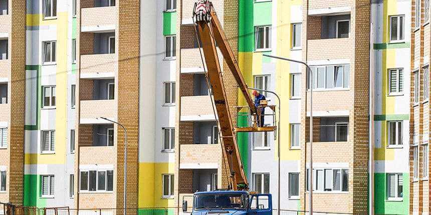 123 новые квартиры построено в Могилевской области в январе 2024 года