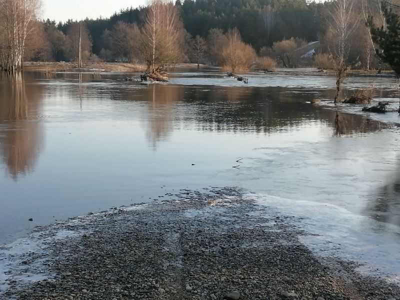 МЧС показало масштабы паводка в Могилевской области