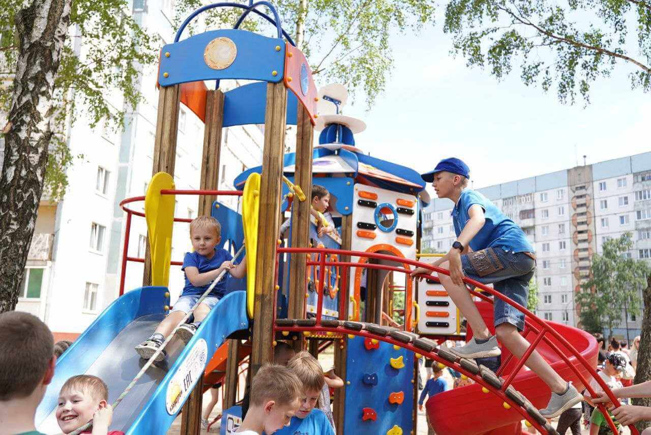 16 новых детских площадок появятся в Могилеве