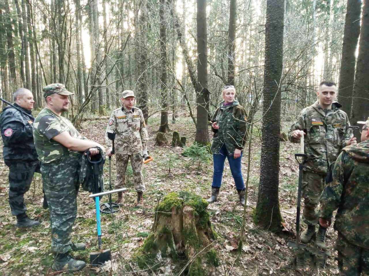 В лесопарке Могилева обнаружены семь «расстрельных ям»