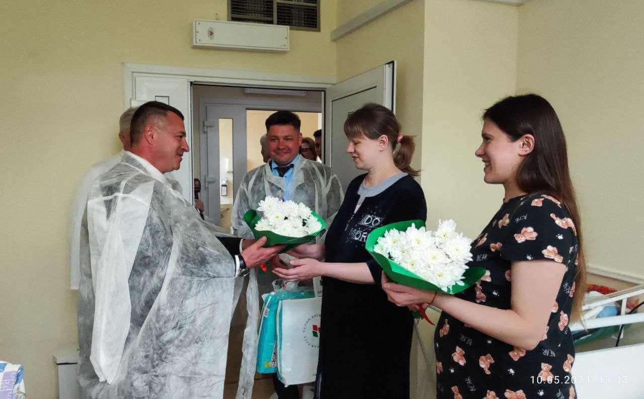 Дети Победы: четыре ребёнка появились на свет в Могилевском городском роддоме 9 мая
