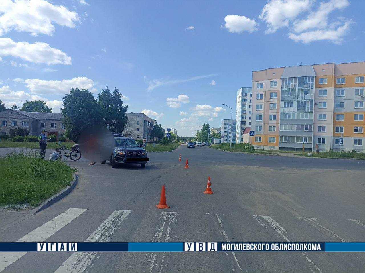 В Бобруйске подросток на велосипеде попал в ДТП