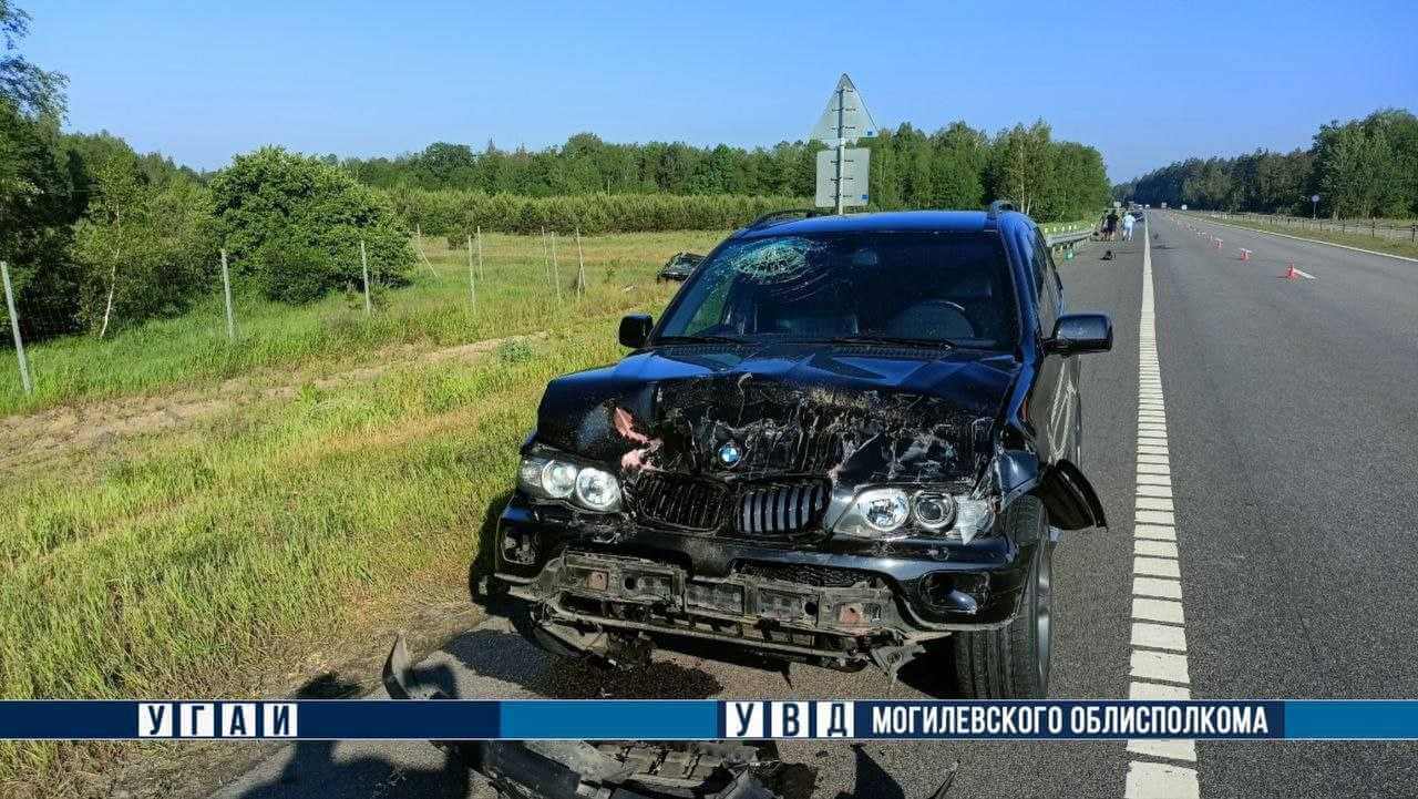 В Могилевской области в результате попутного столкновения погиб водитель