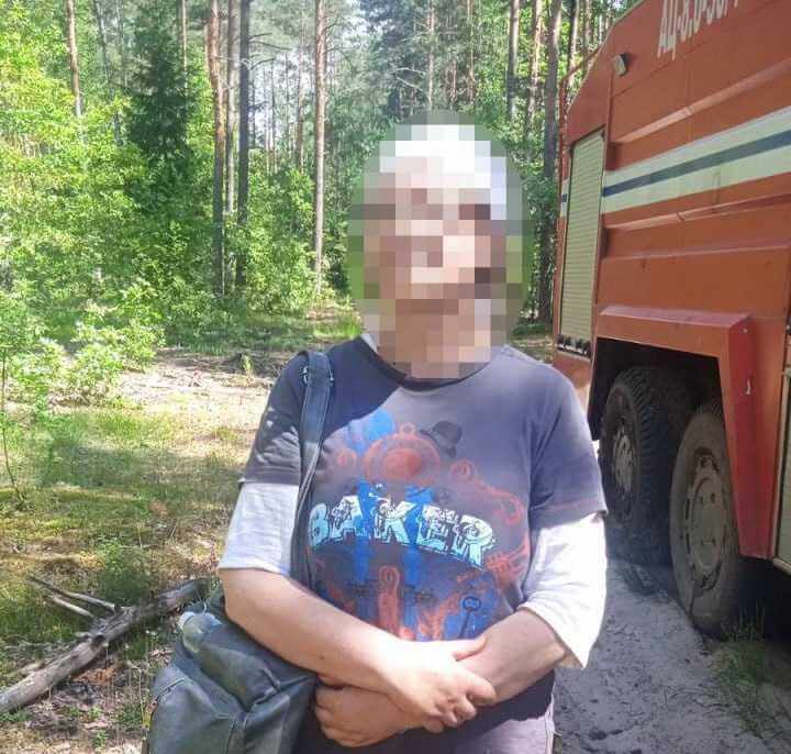 Как спасатели искали женщину в Кличевском районе