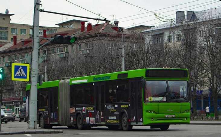 В Могилеве меняется расписание автобуса № 13