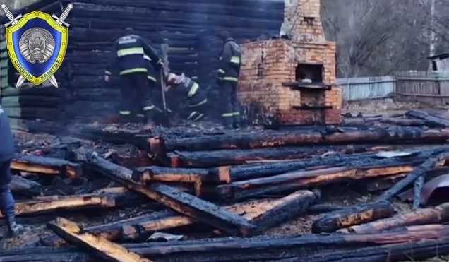 В Могилевском районе на пожаре погибли два человека