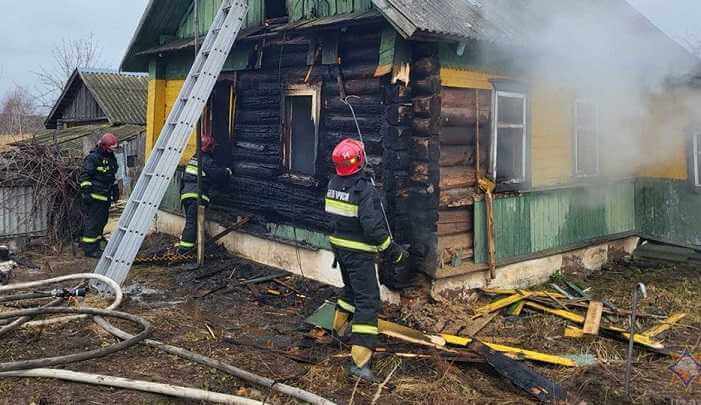 В Могилевском районе на пожаре погиб пенсионер