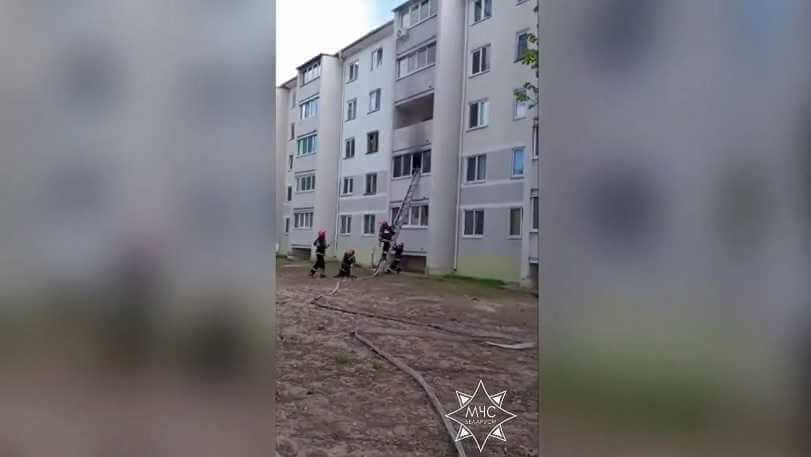 В Могилеве горела квартира по проспекту Мира