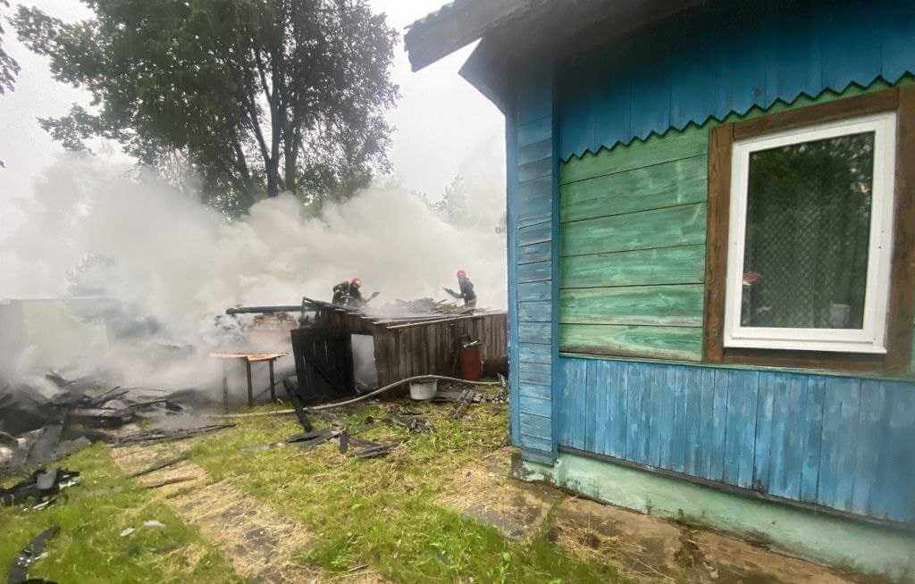Грозовые выходные: в результате стихии пострадали три строения в Могилеве и Могилевском районе