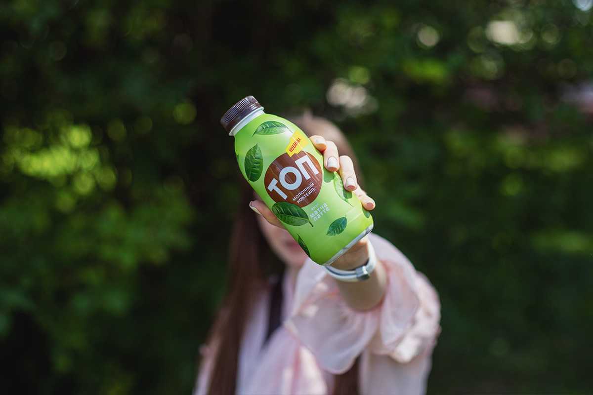 В Беларуси появился молочный коктейль «ТОП» со вкусом матча-латте