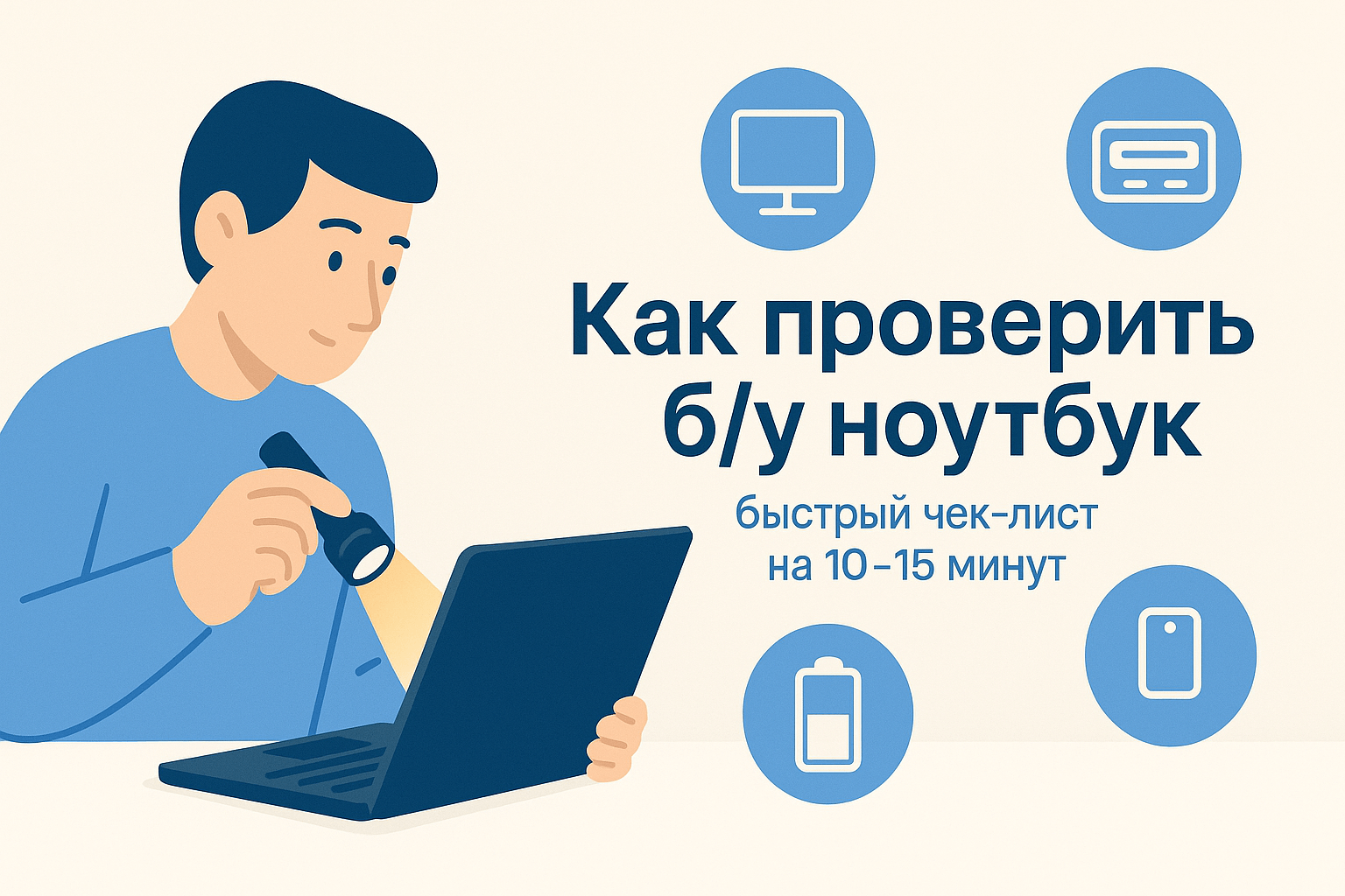 Как проверить б/у ноутбук перед покупкой: ошибки, которые стоят денег
