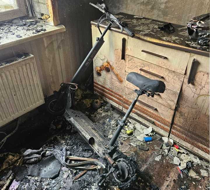 Электросамокат стал причиной пожара в квартире в Могилеве