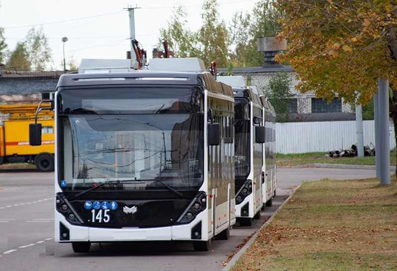 Могилев пополнил троллейбусный парк новой техникой с автономным ходом