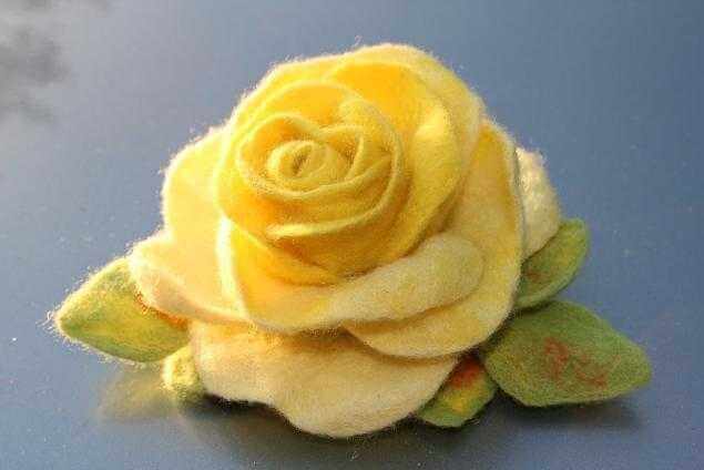 Мастер-класс по созданию брошки из шерсти состоится в воскресенье, 16 ноября