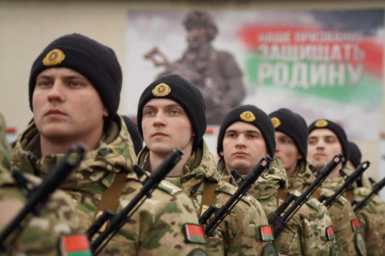 В Могилеве принесли Присягу новобранцы внутренних войск МВД