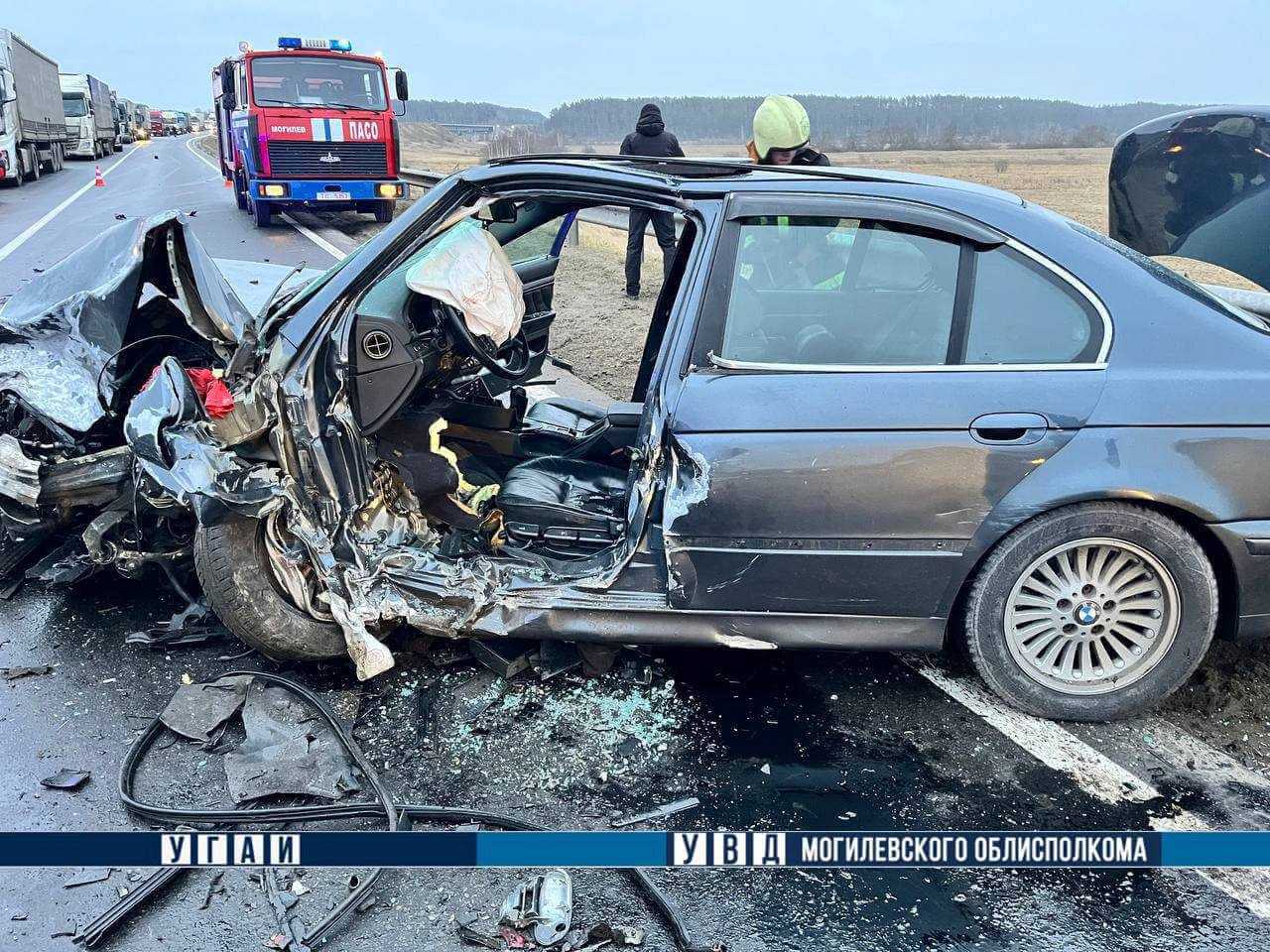 ДТП в Могилевском районе: один человек погиб, второй — травмирован