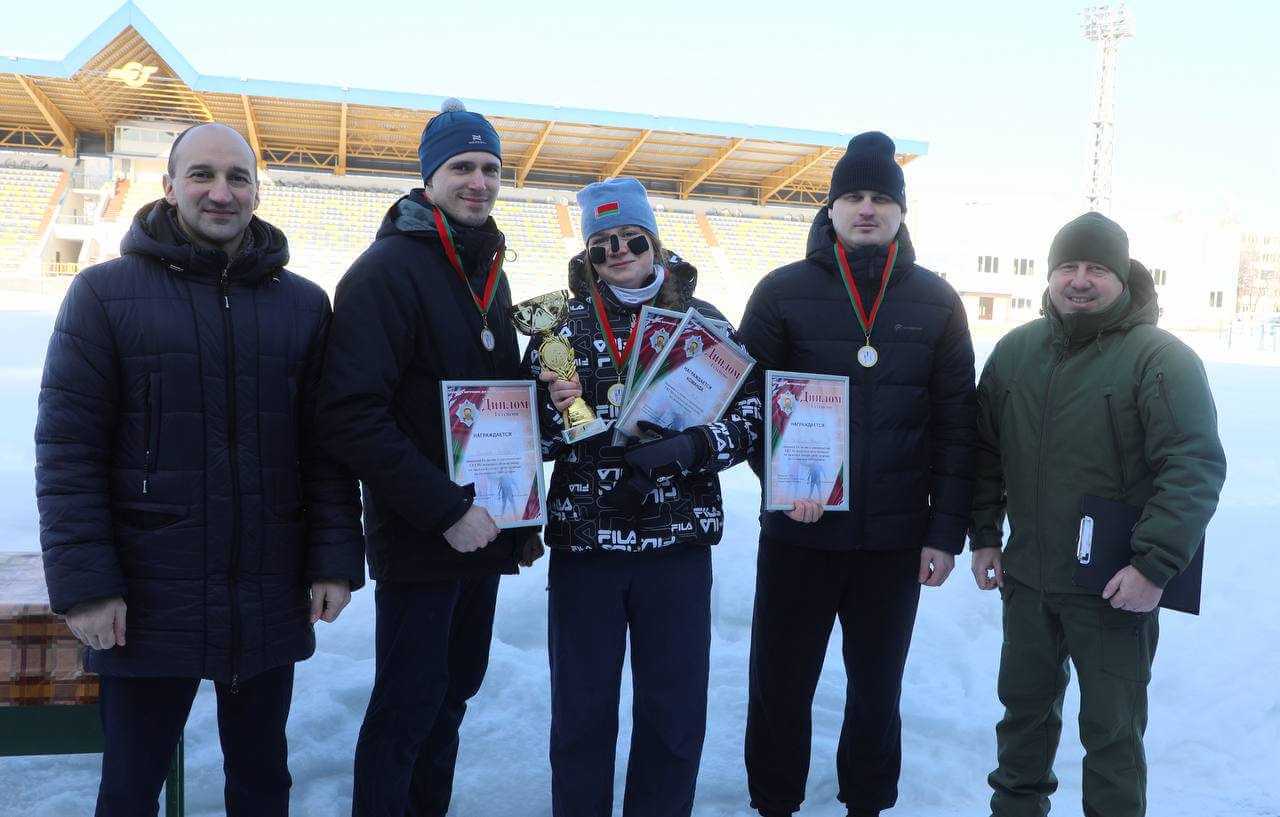 В Могилеве прошли областные соревнования по лыжным гонкам среди правоохранителей