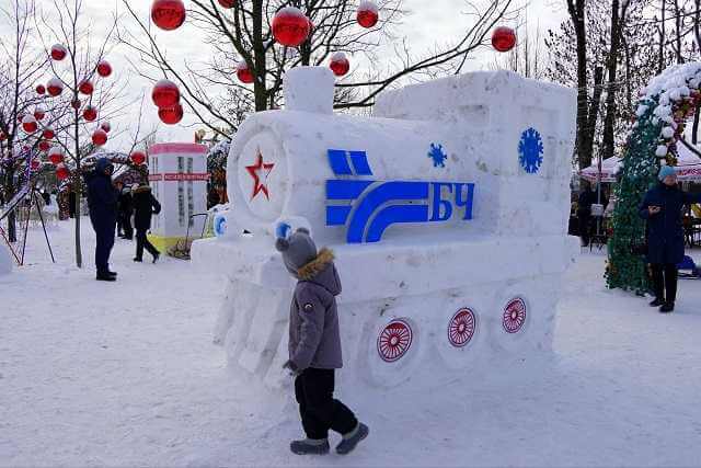 В Подниколье прошел снежный фестиваль