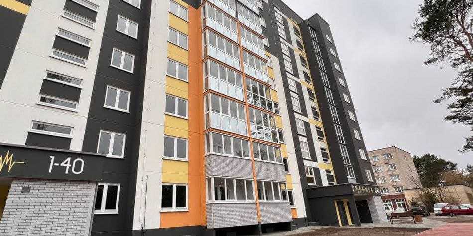 В Могилевской области в 2025 году построено более 4,1 тыс. новых квартир