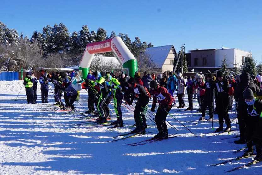Более 1000 спортсменов и любителей сегодня на Могилевской лыжне!