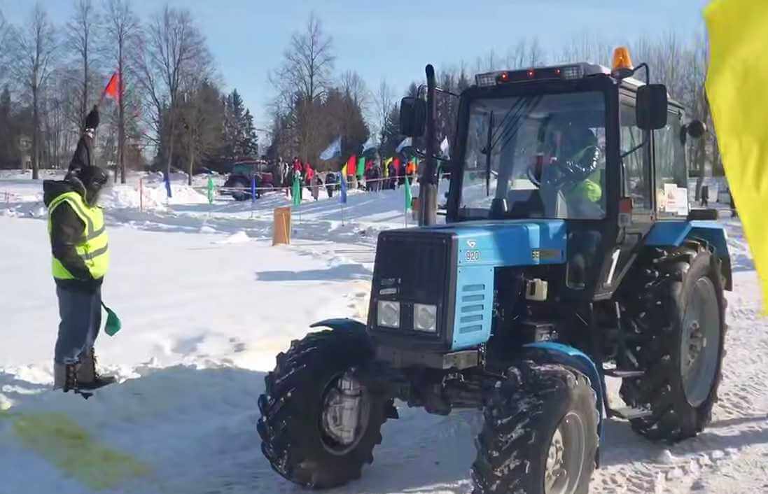 Тракторный биатлон прошел на Могилевщине