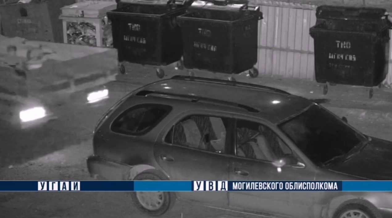 В Могилеве водитель скрылся с места происшествия