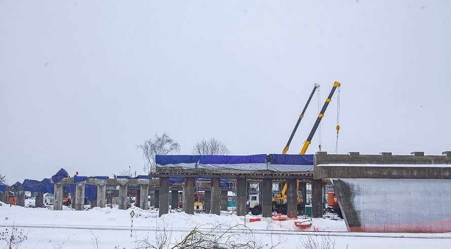 В Могилеве развернулось большое строительство, а вместе с ним – перекрытие пешеходных путей