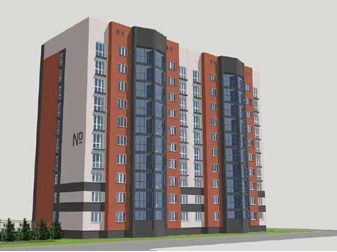 В Могилёве в районе дома №63 по ул. Якубовского планируют построить 80-квартирный дом