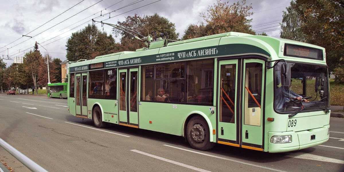 Расписание движения троллейбусов №3 и №5 частично изменится в Могилеве с 10 марта