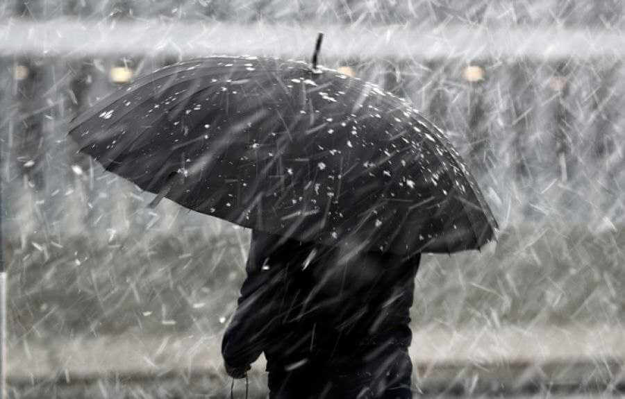 Дождь и мокрый снег прогнозируют на выходные в Могилеве
