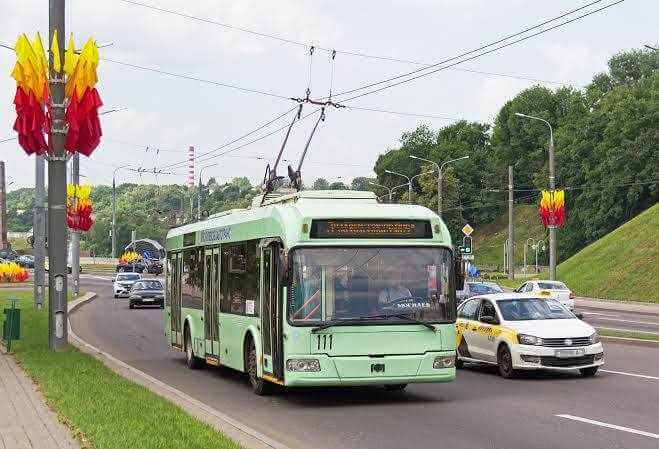 В Могилеве временные изменения в работе троллейбусов