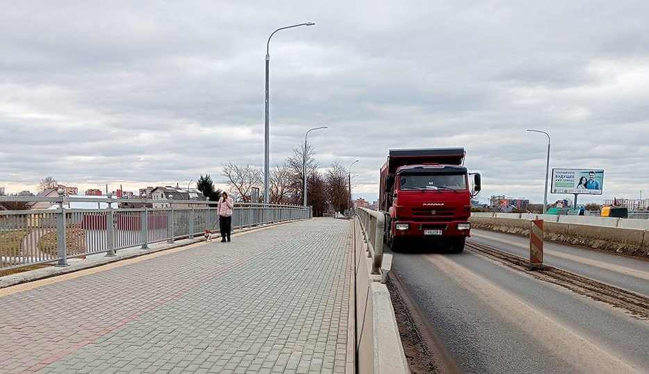 Скоро в Могилеве два путепровода полностью откроют для движения