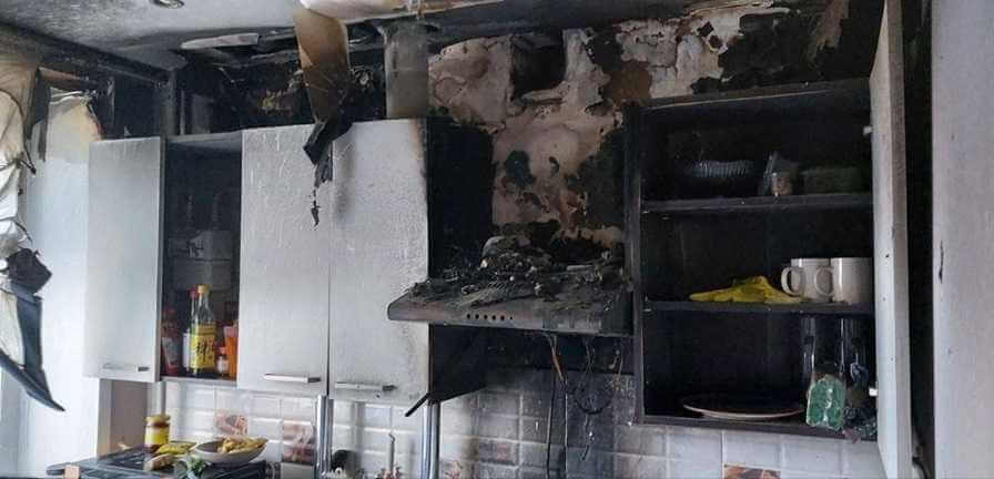 В Могилеве горела квартира на улице Лазарева