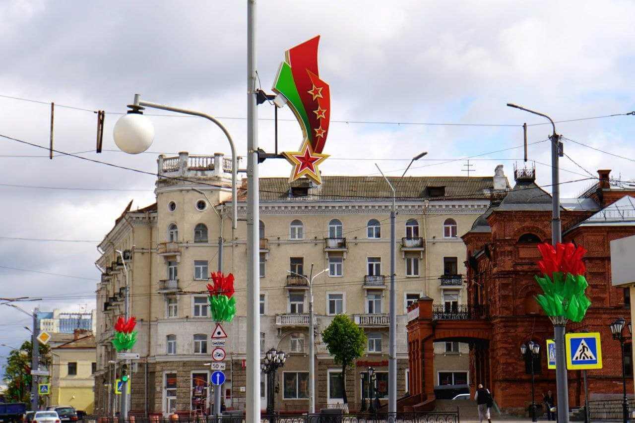Стало известно как Могилев украсится к 9 Мая