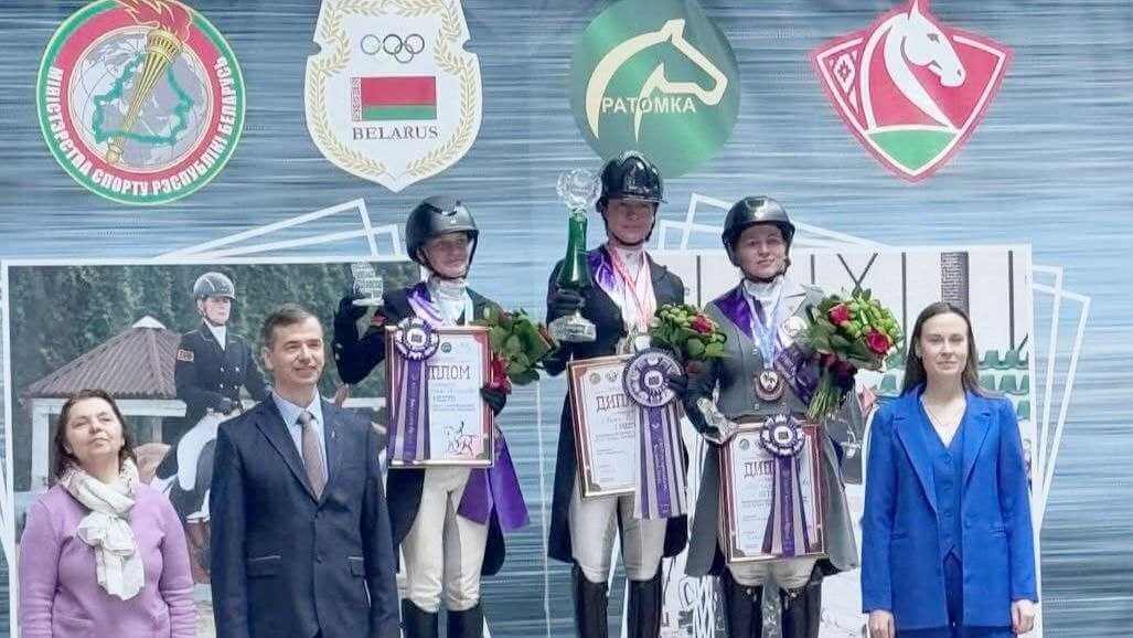 Представительница Могилевщины Людмила Белоусова завоевала бронзовую медаль на международных соревнованиях по выездке