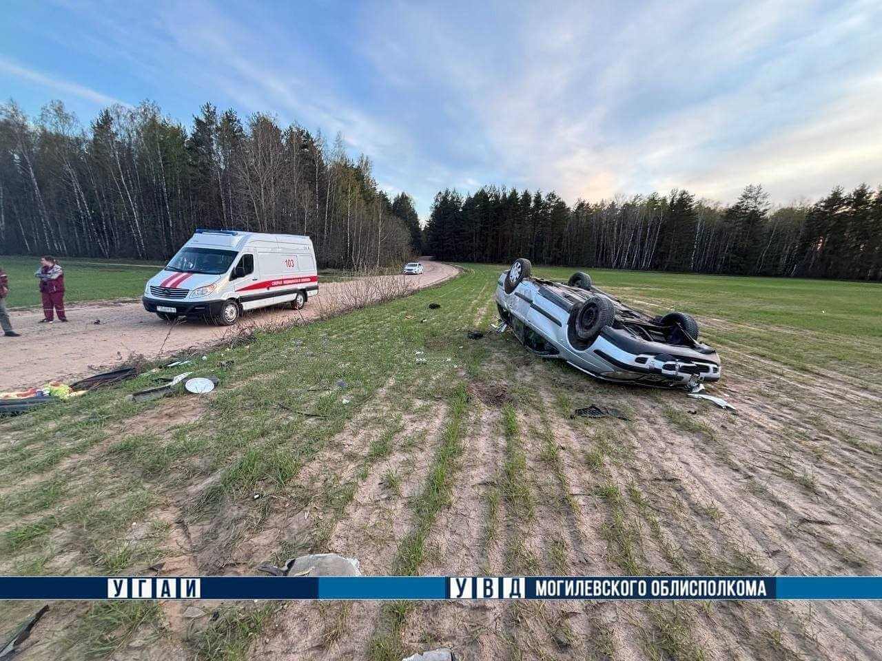 Смертельное ДТП на Могилевщине: в Кировском районе водитель не справился с управлением
