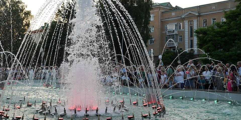 Сезон фонтанов стартует в Могилеве 1 мая