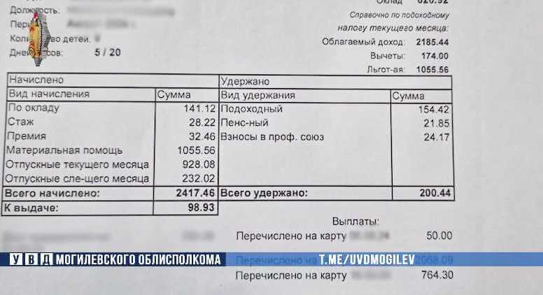 Могилевчанин организовал для жены «работу мечты» — деньги получала, а на месте не появлялась
