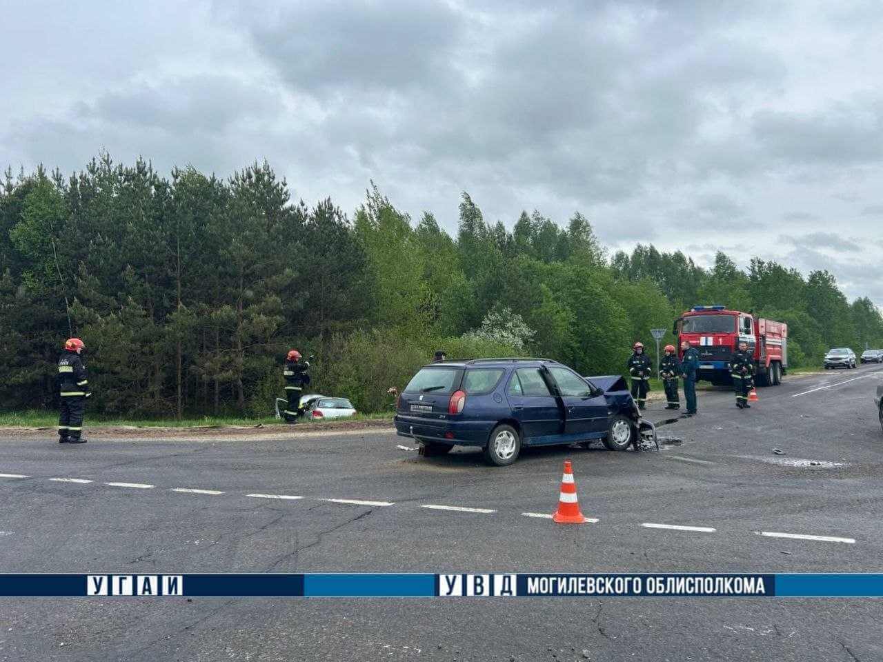 На Могилевщине три человека пострадали в ДТП